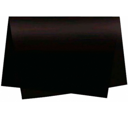 PAPEL SEDA 48X60 PRETO C/100